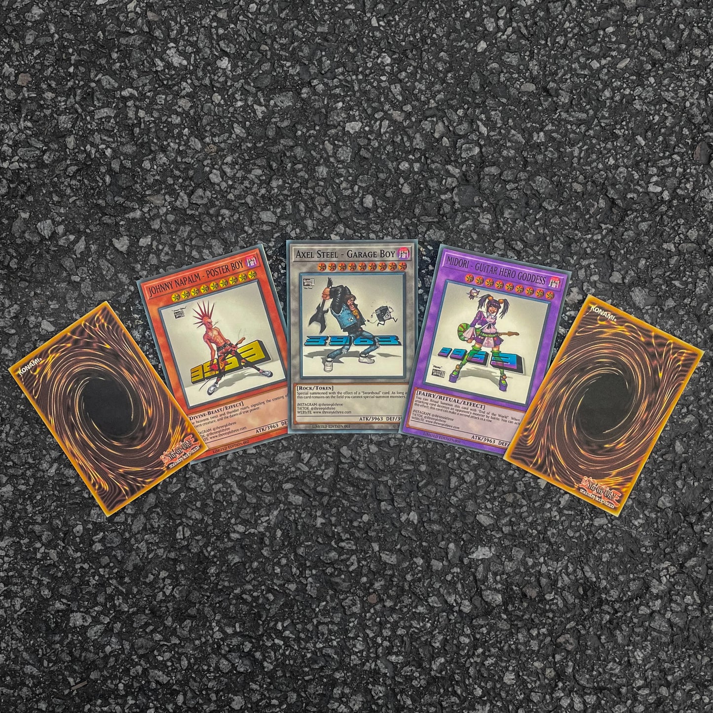 “GUiTAR HERO” YU-Gi-OH! PLAYiNG CARD