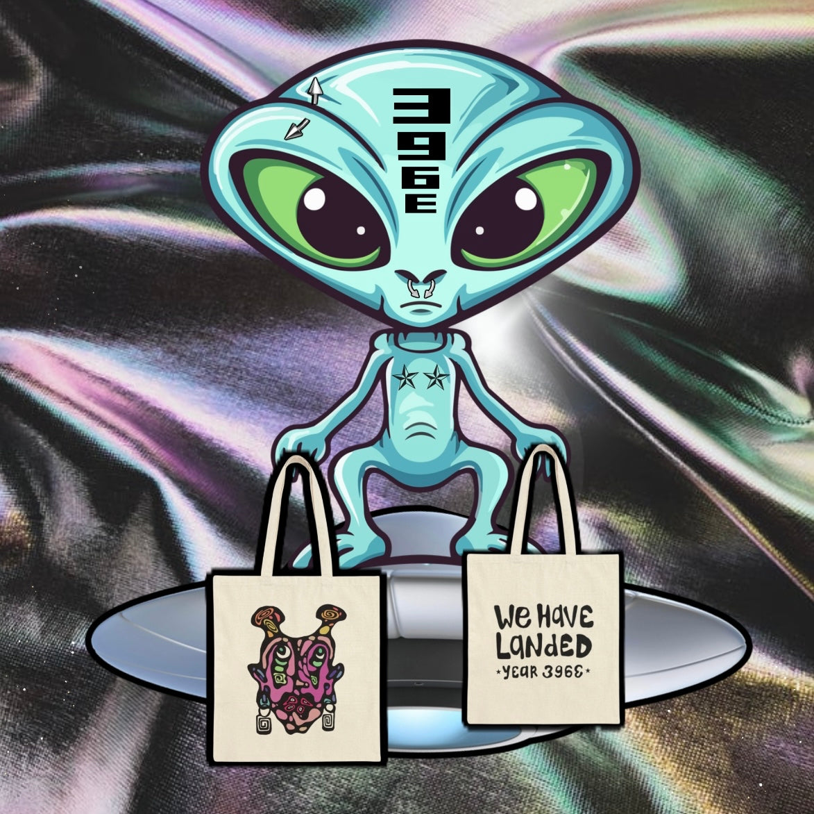 ALiEN TOTE BAG