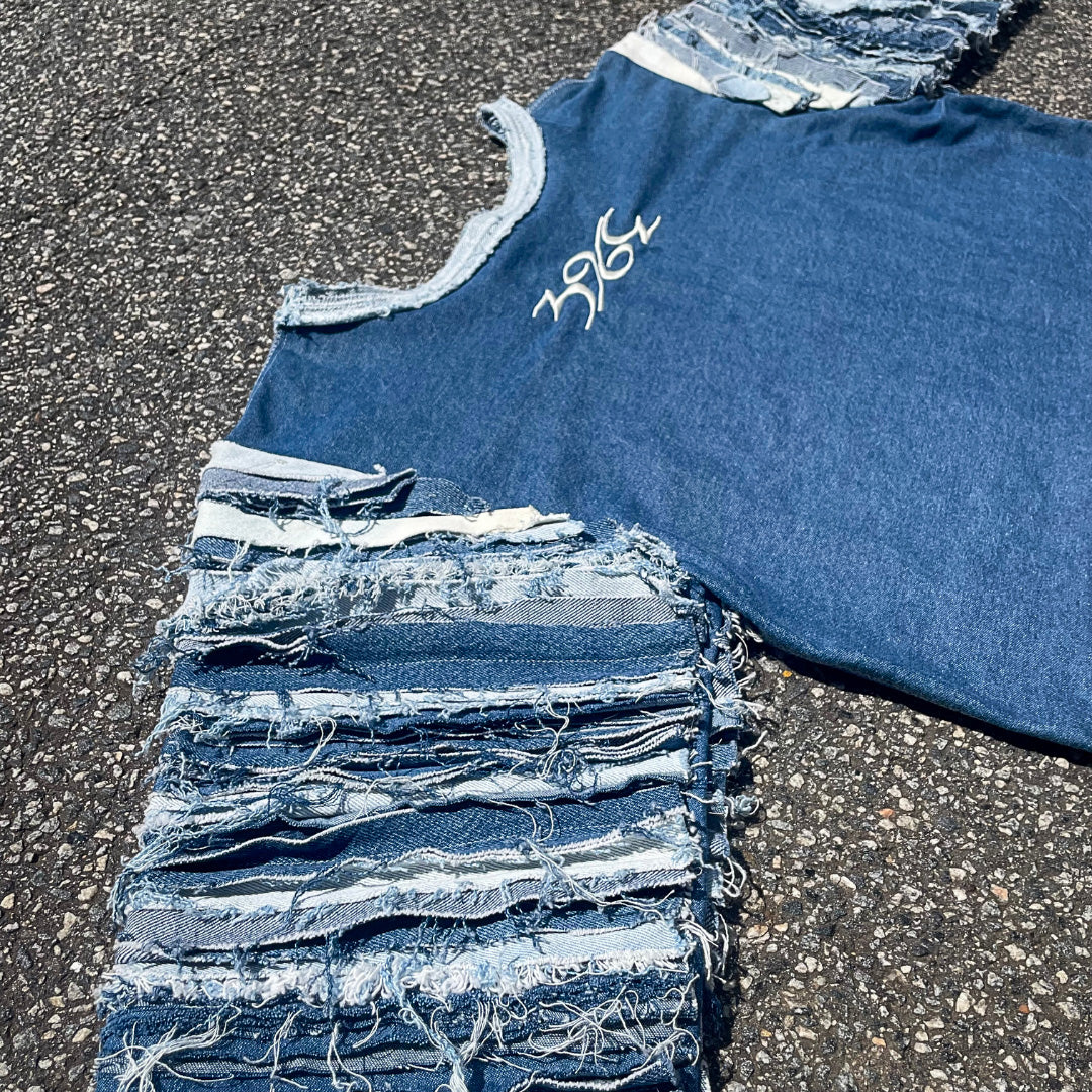 “MADe in a gaRAGE” JEAN PULLOVER