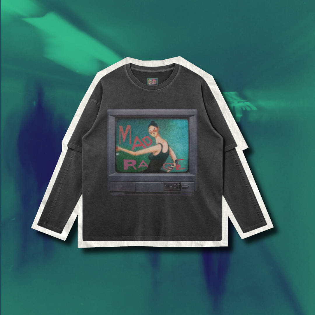 “MAD RAGE” LAYERED SHiRT