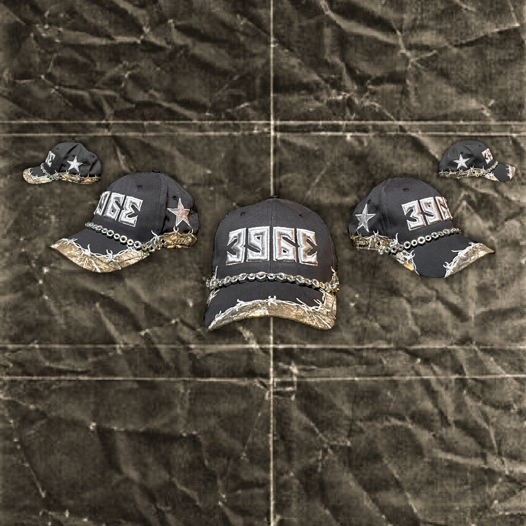 CUSTOMiZED BLACK/CAMO HAT