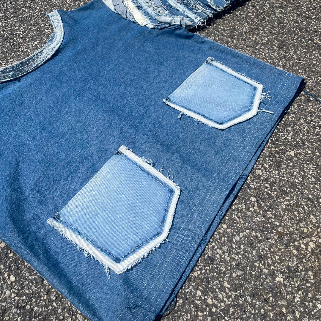 “MADe in a gaRAGE” JEAN PULLOVER